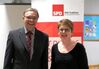 Staatssekretär Beckmann und Dr. Tanja Machalet (MdL)